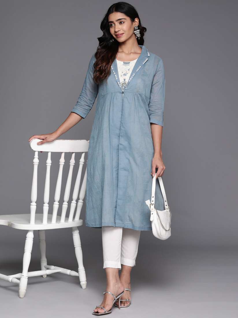 Biba kurta with jacket online