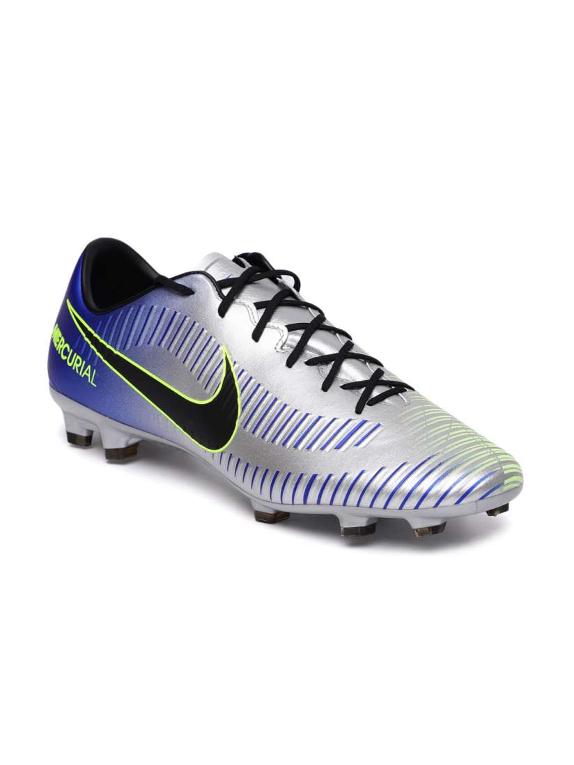 Nike mercurial silver blue hot sale