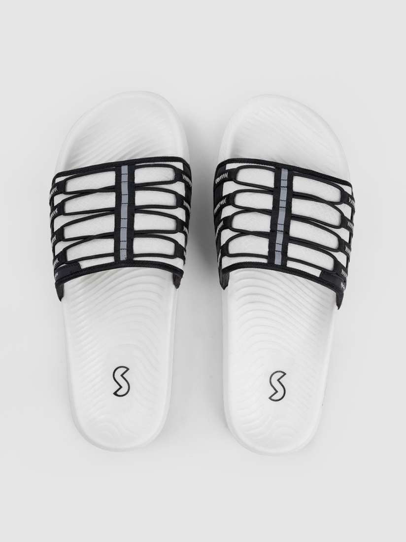 Buy Solethreads Men CIRRUS Mesh Hyperburst Footbed Slides Flip Flops for Men 25231014 Myntra