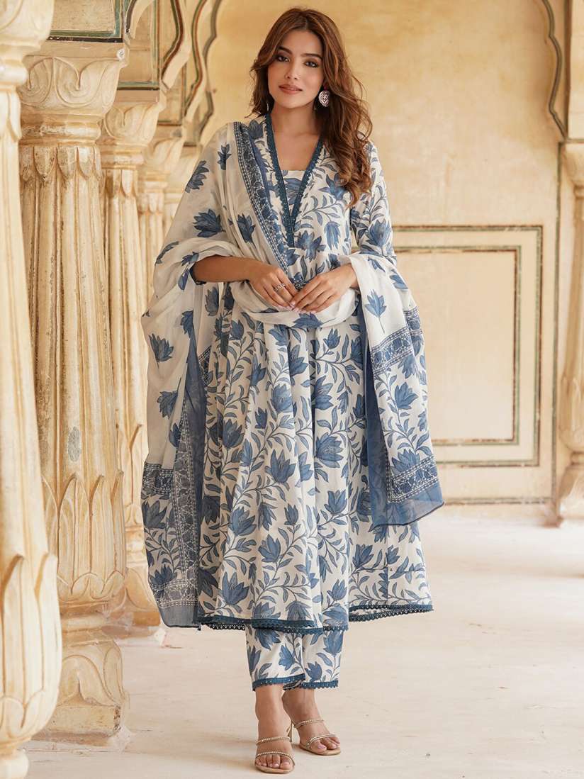 Cotton anarkali kurtis myntra online