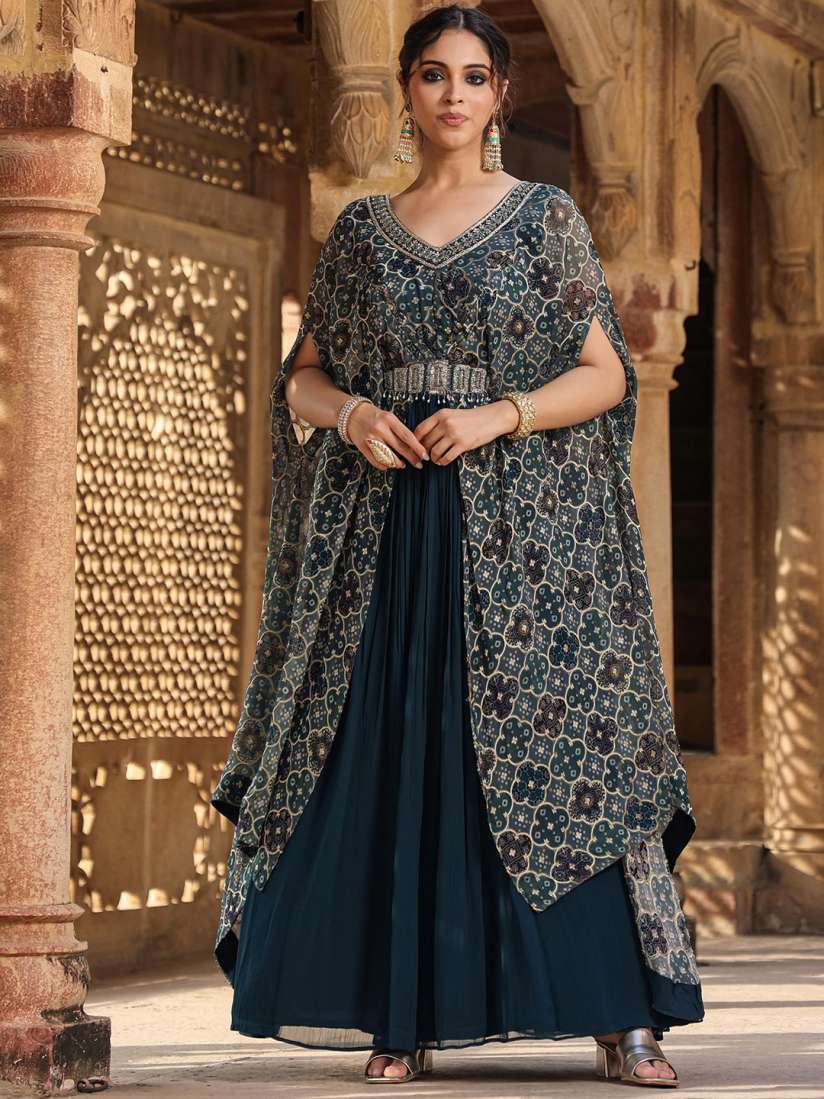 Ethnic gowns online myntra hotsell