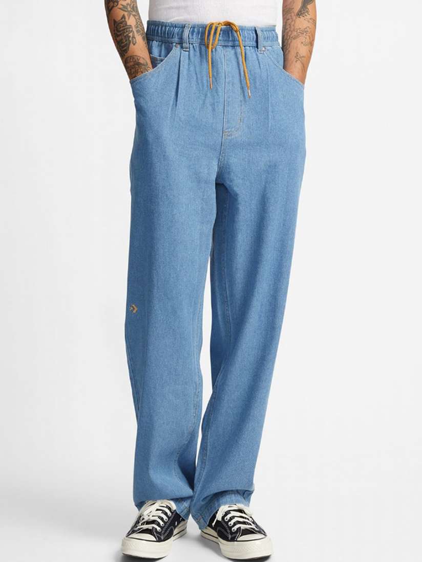 Buy Converse Men 5 Pocket Baggy Denim Pant - Jeans for Men 