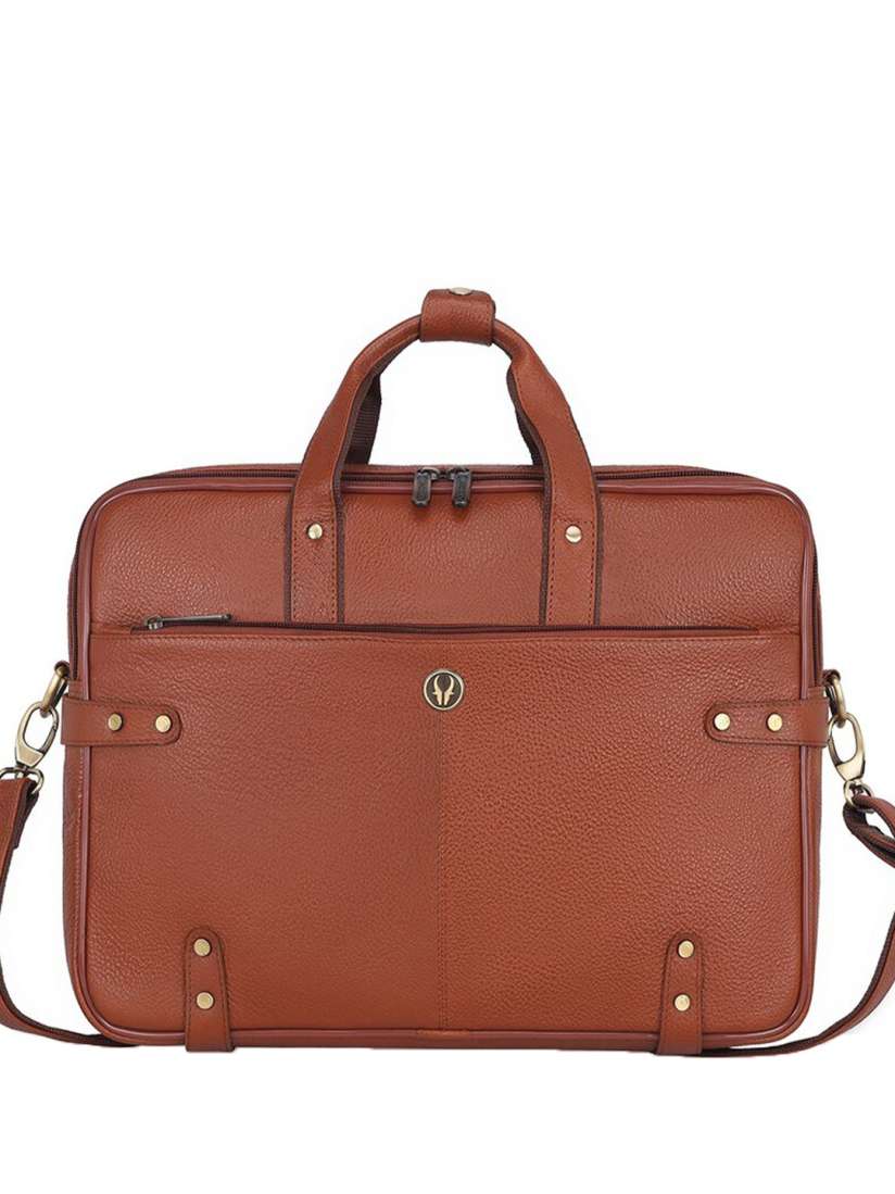 Buy WildHorn Men Leather Laptop Bag Laptop Bag for Men 25240732 Myntra