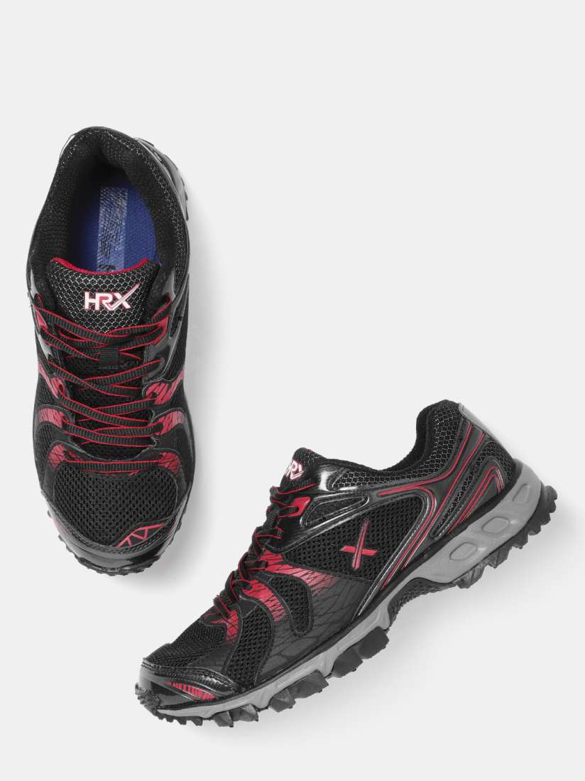 Buy HRX by Hrithik Roshan Men Black Running Shoes Sports Shoes for Men 2524421 Myntra