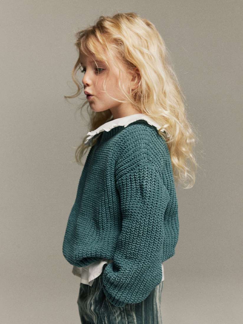 Buy H M Infant Girls Knitted Chenille Jumper Sweaters for Girls 25250552 Myntra