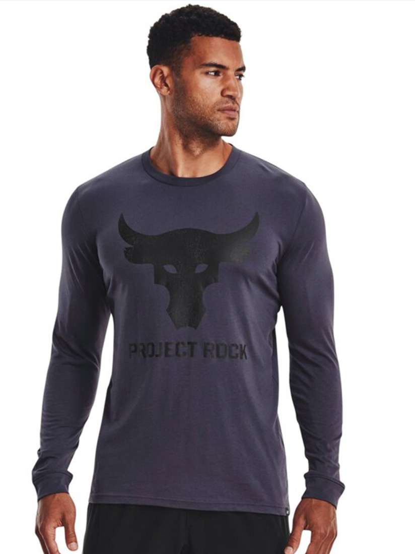 Buy UNDER ARMOUR Project ROCK BRAHMA BULL Long Sleeves T Shirt Tshirts for Men 25251494 Myntra