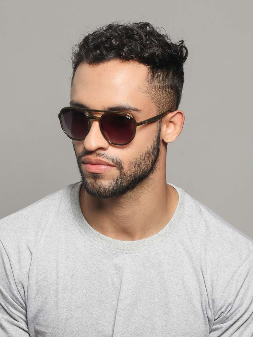 Buy IDEE Men UV Protected Lens Round Sunglasses IDS2952C4SG Sunglasses for Men 25252270 Myntra