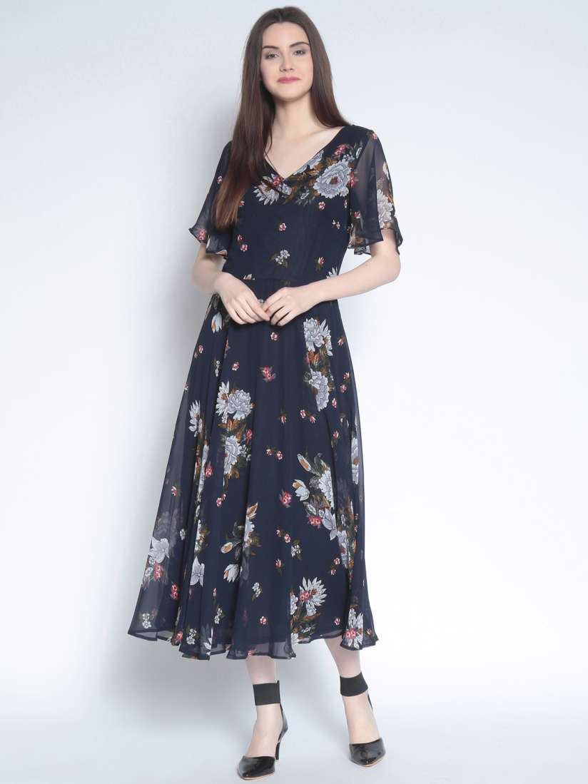 Myntra clothing maxi dresses outlet
