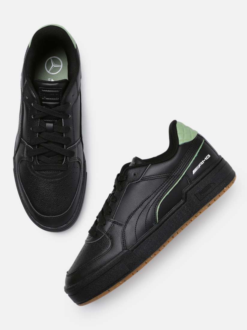 Buy PUMA Motorsport Unisex MAPF1 AMG Perforated Leather Sneakers Casual Shoes for Unisex 25256456 Myntra