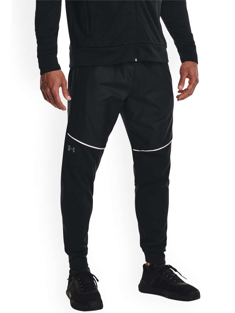 Buy UNDER ARMOUR Men Armour Fleece Storm Mid-Rise Track Pants - Track Pants  for Men 25257702 | Myntra