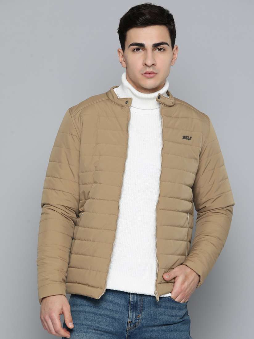Buy Fort Collins Collarless Regular Fit Padded Jacket Jackets for Men 25265188 Myntra