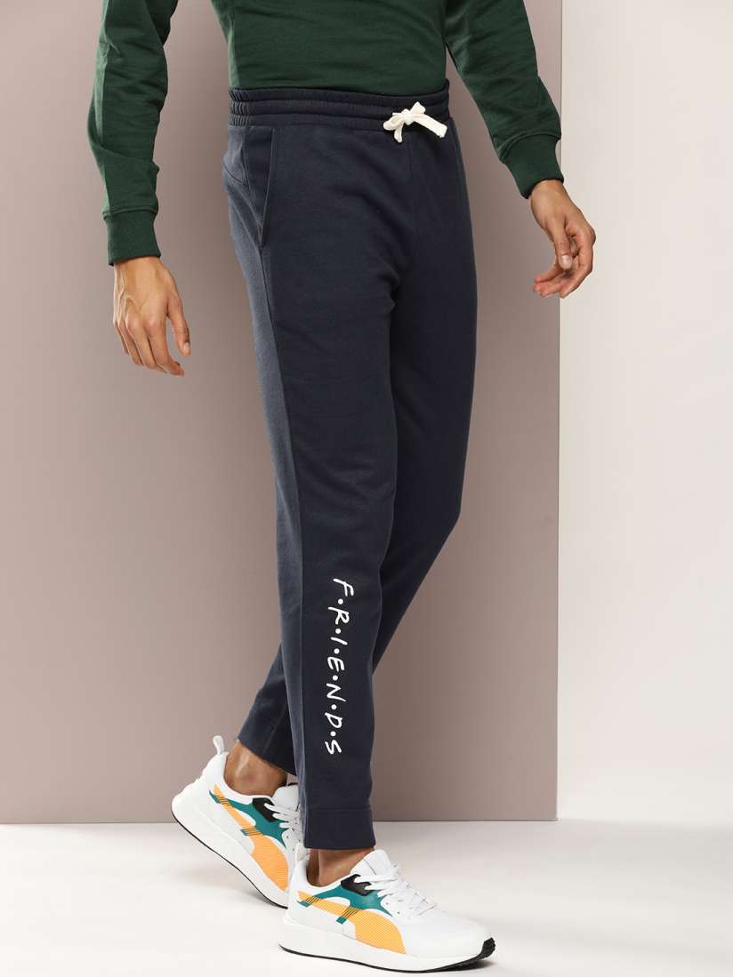 Buy Kook N Keech Men Friends Printed Slim Fit Track Pants Track Pants for Men 25268342 Myntra