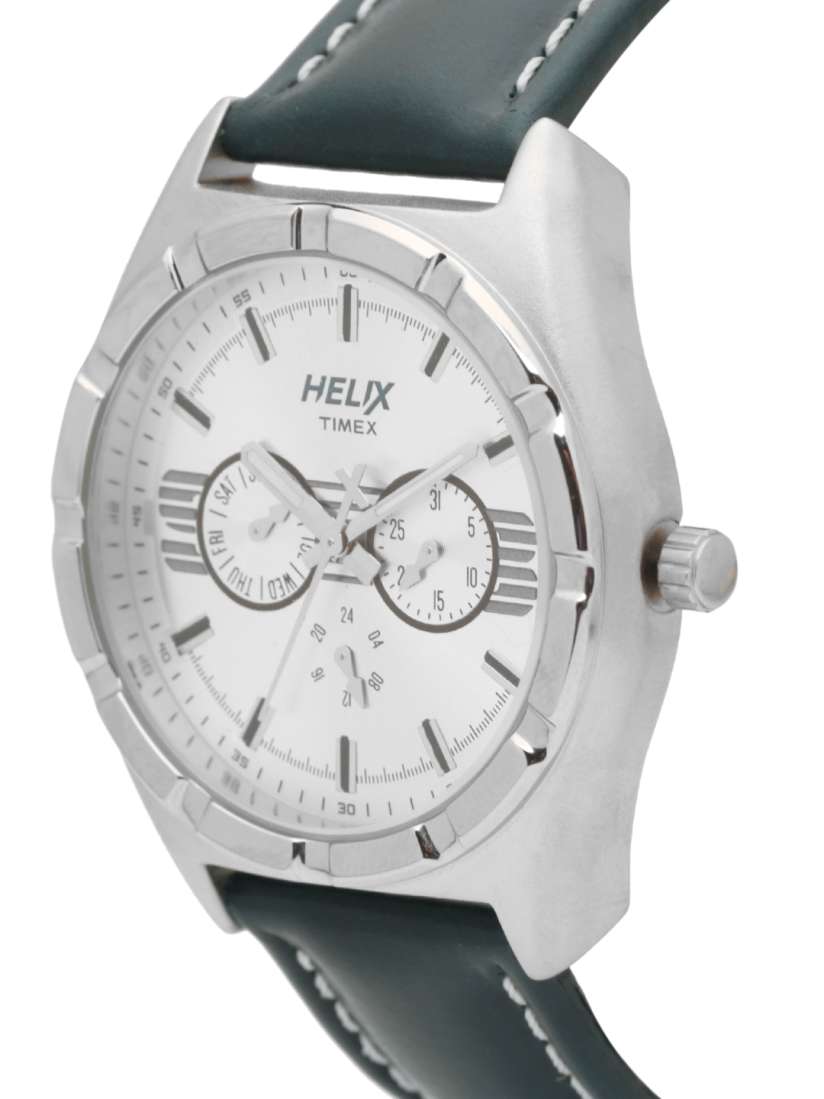 Buy Helix Men Silver Toned Analogue Watch TW029HG00 Watches for Men 2526850 Myntra