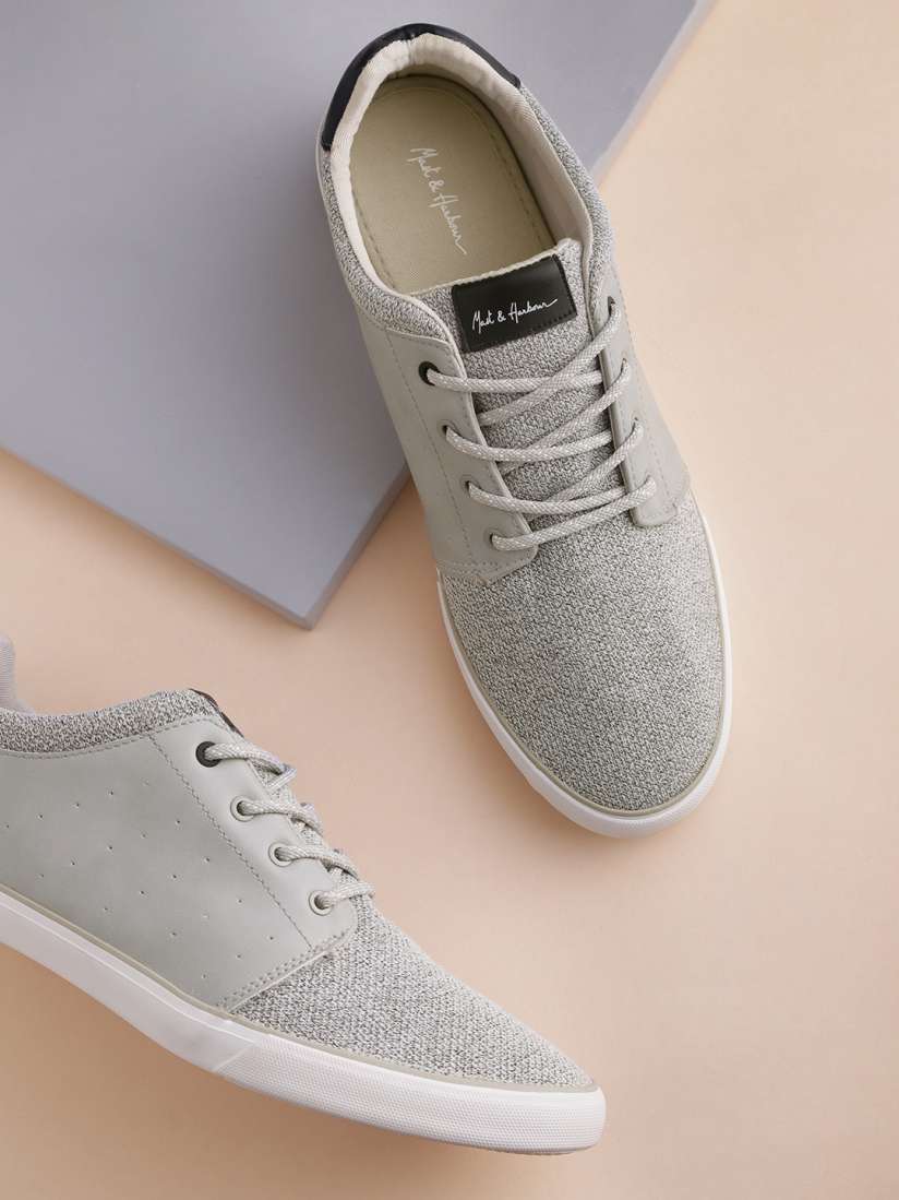 Mast and harbour men grey sneakers sales