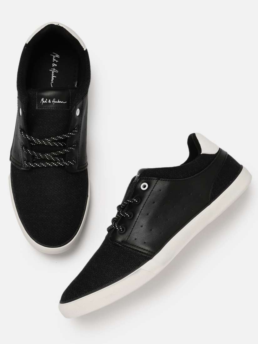 Mast and harbour black sneakers top