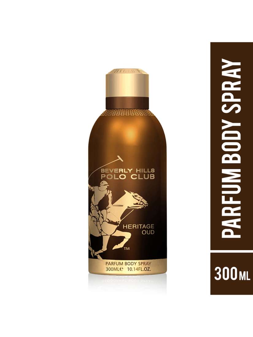 Buy Beverly Hills Polo Club Men Heritage Oud Prestige Parfum Body Spray Deodorant 190g 300ml Deodorant for Men 25276220 Myntra