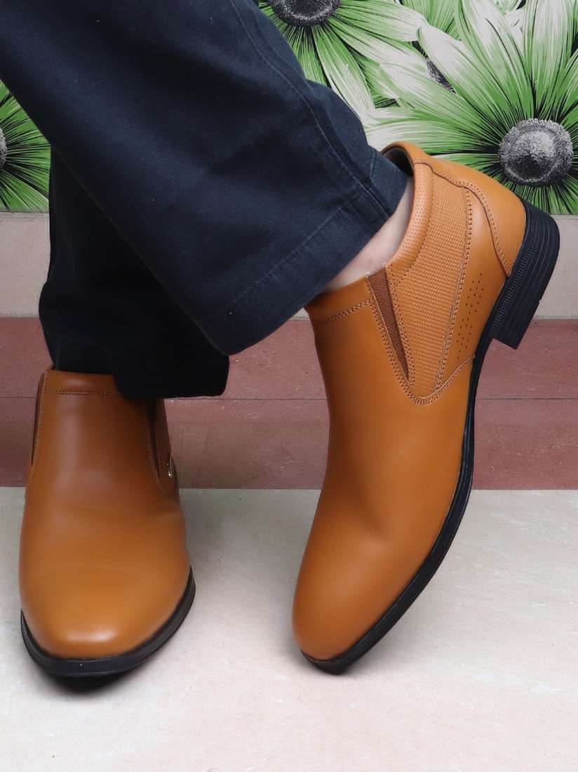 Red chief slip on shoes clearance