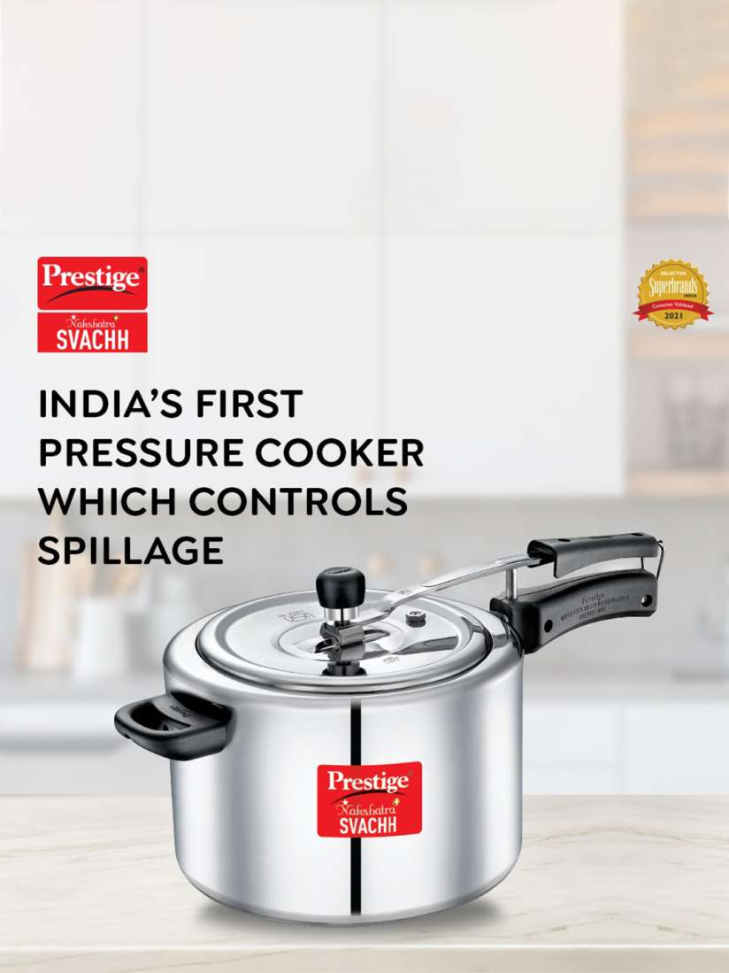 Buy Prestige Nakshatra Plus Svachh Pressure Cooker With Deep Lid Pressure Cooker for Unisex 25278638 Myntra