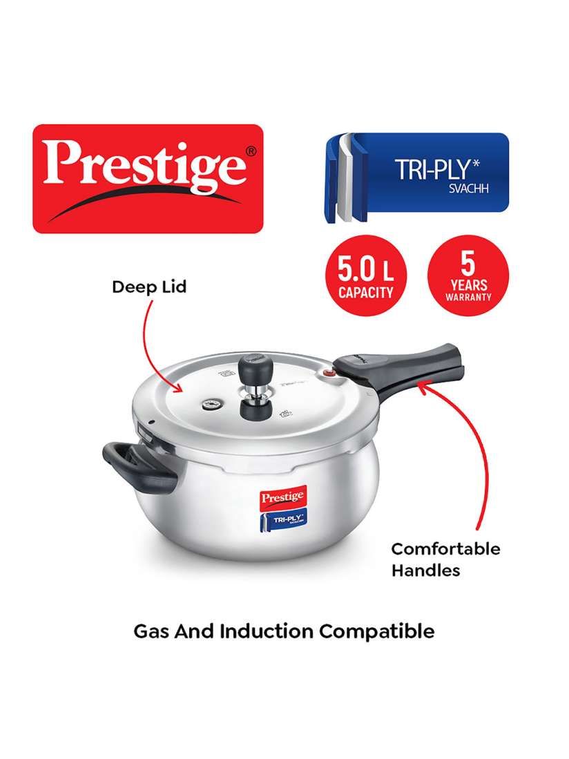 Prestige tri ply pressure cooker 2025
