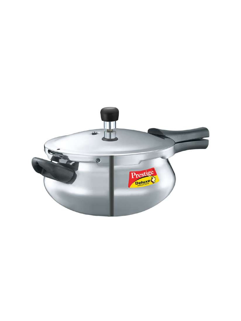 Buy Prestige Deluxe Plus Silver Toned Aluminium Pressure Handi 5 L Pressure Cooker for Unisex 25278842 Myntra