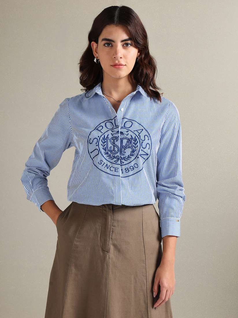 Us polo assn casual shirts on sale