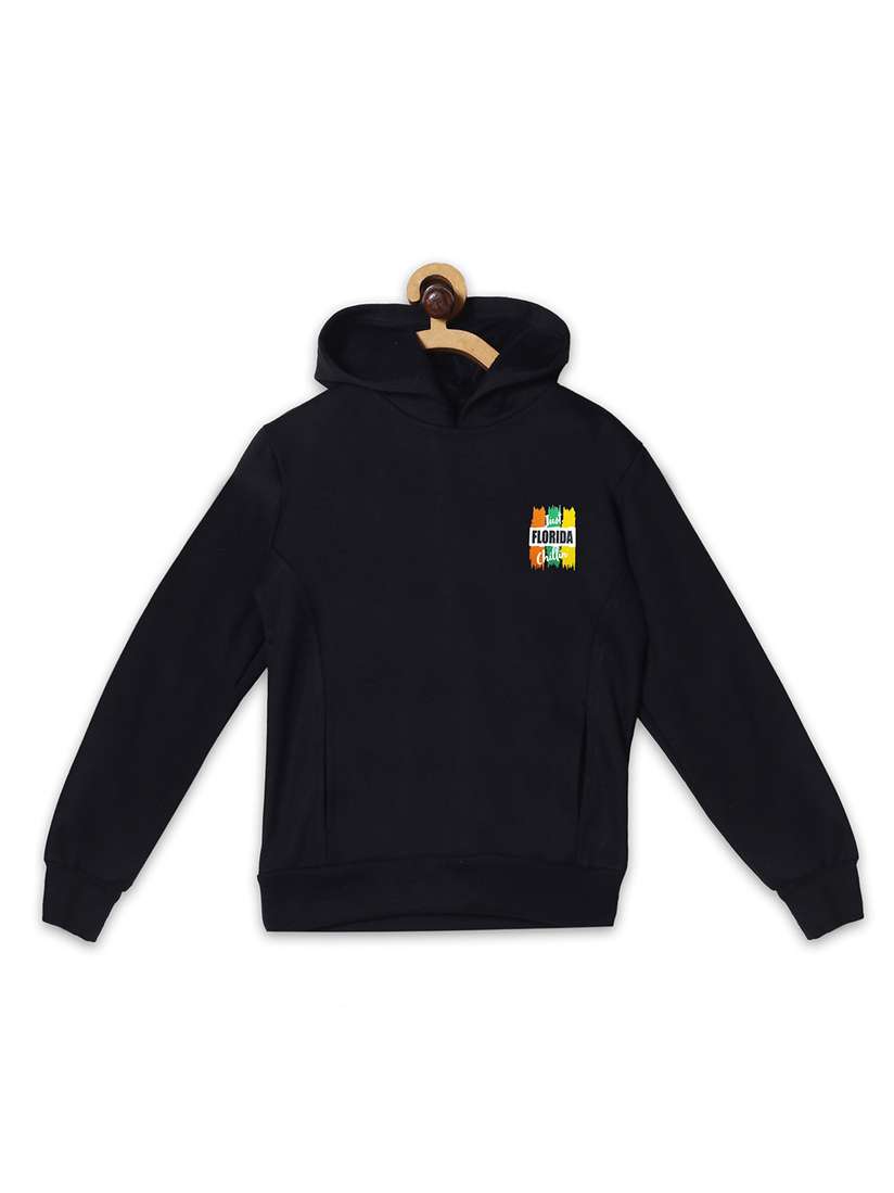 Buy Fashionable Kids Hooded Fleece Pullover Sweatshirt