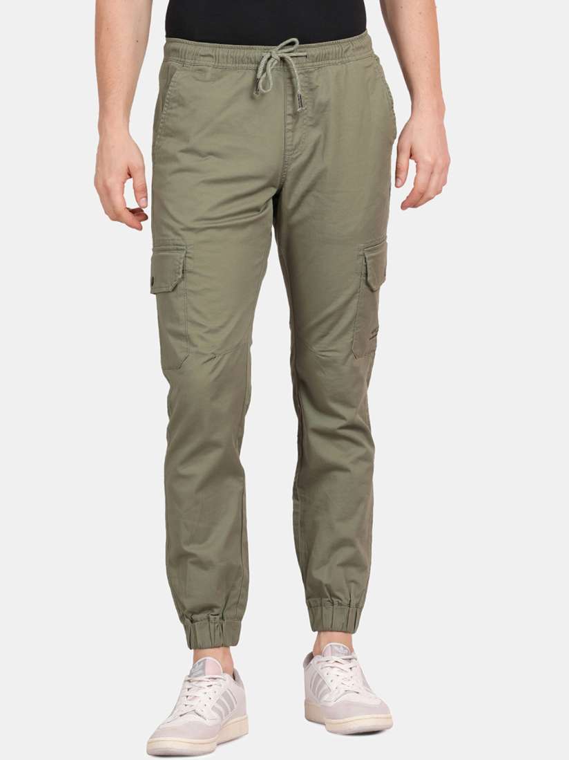 Buy t base Men Mid Rise Joggers Trousers for Men 25291166 Myntra