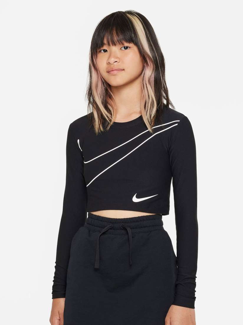 Nike girls crop top sale