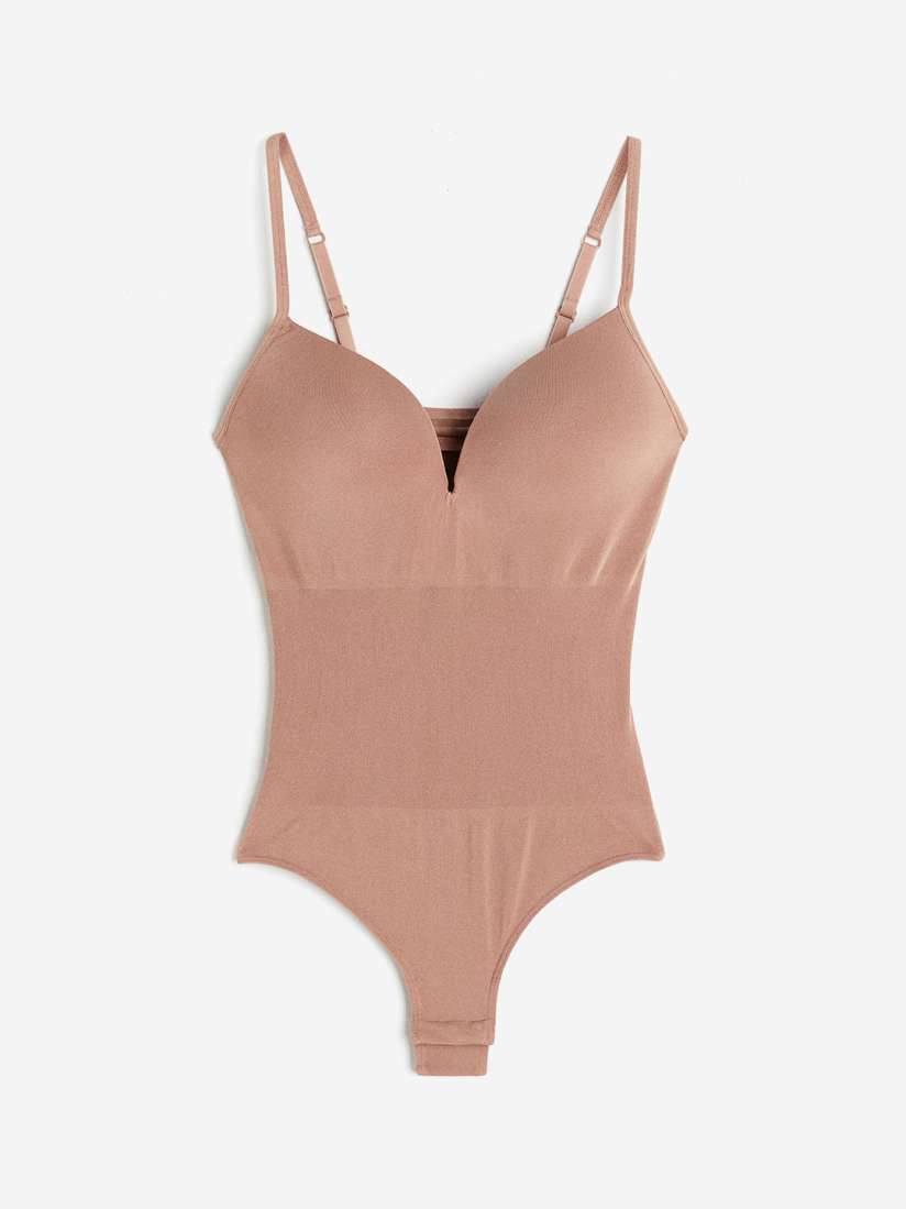 Buy H M Wpmen Seamless Push Up Body Bodysuit for Women 25293292 Myntra