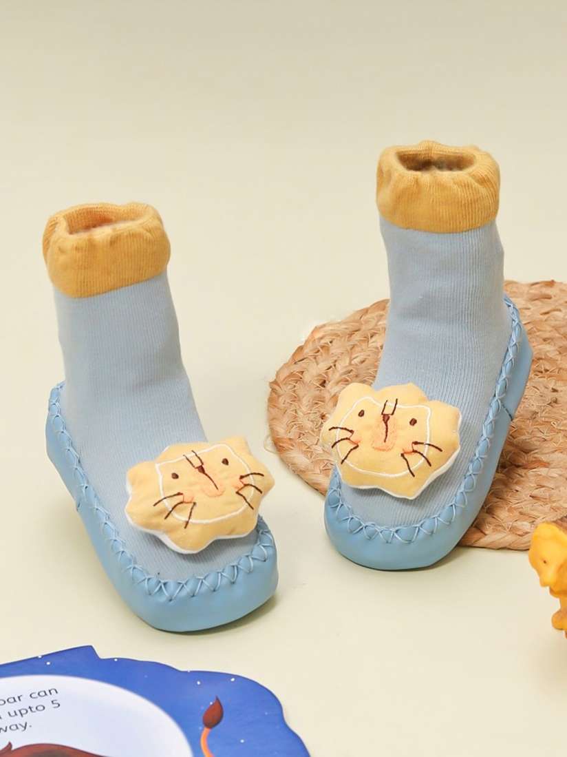 Ubuy Non Slip Slipper Socks For Toddlers Baby Swedish Grip Sock