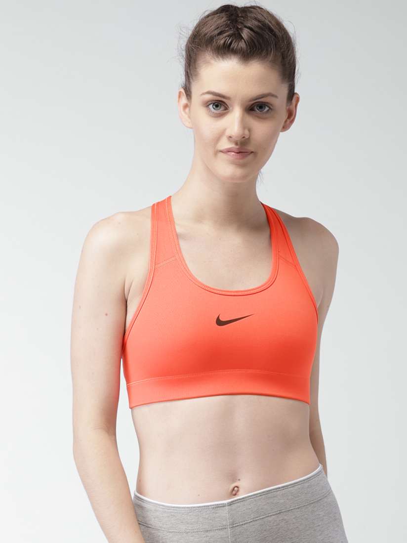 Buy Nike Coral Orange W NK VICTORY COMPRESSION Sports Bra 375833 816 Bra for Women 2529598 Myntra
