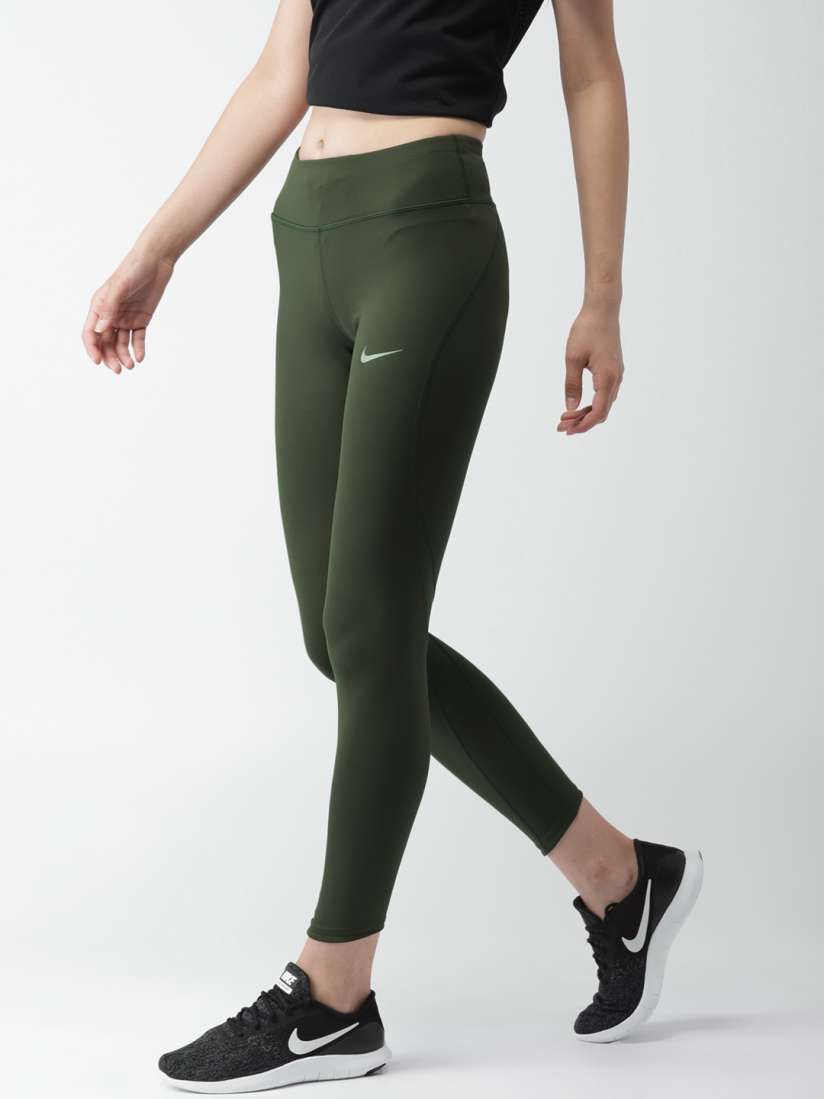 Olive green nike tights new arrivals