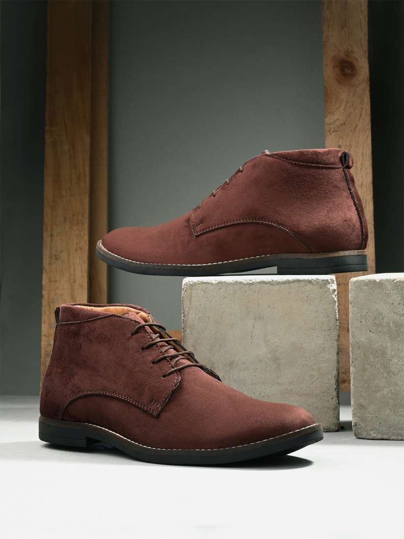 Boots for men myntra discount