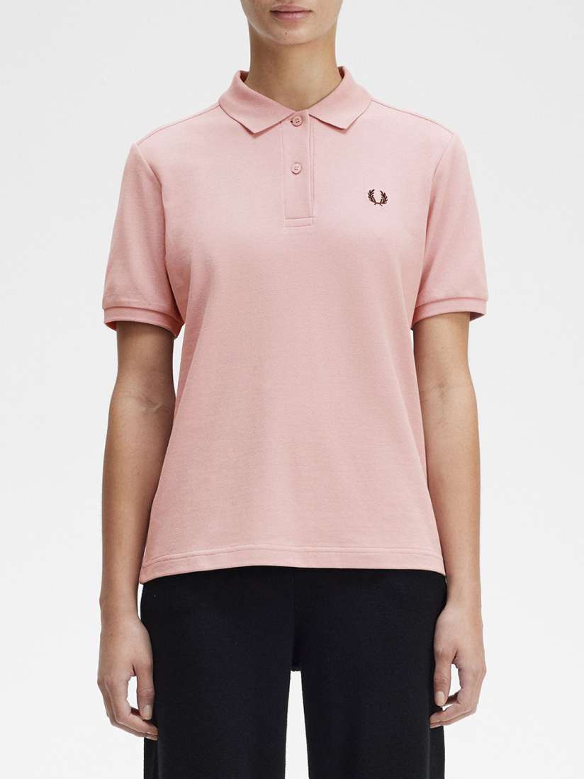 Buy Fred Perry Polo Collar Short Sleeves Regular Fit T shirt Tshirts for Women 25303794 Myntra