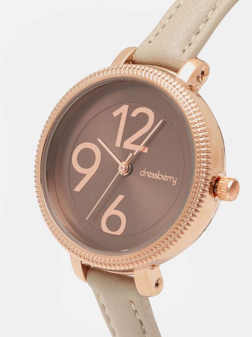 Buy DressBerry Women Bronze Toned Analogue Watch DB J1 Watches for Women 2531245 Myntra