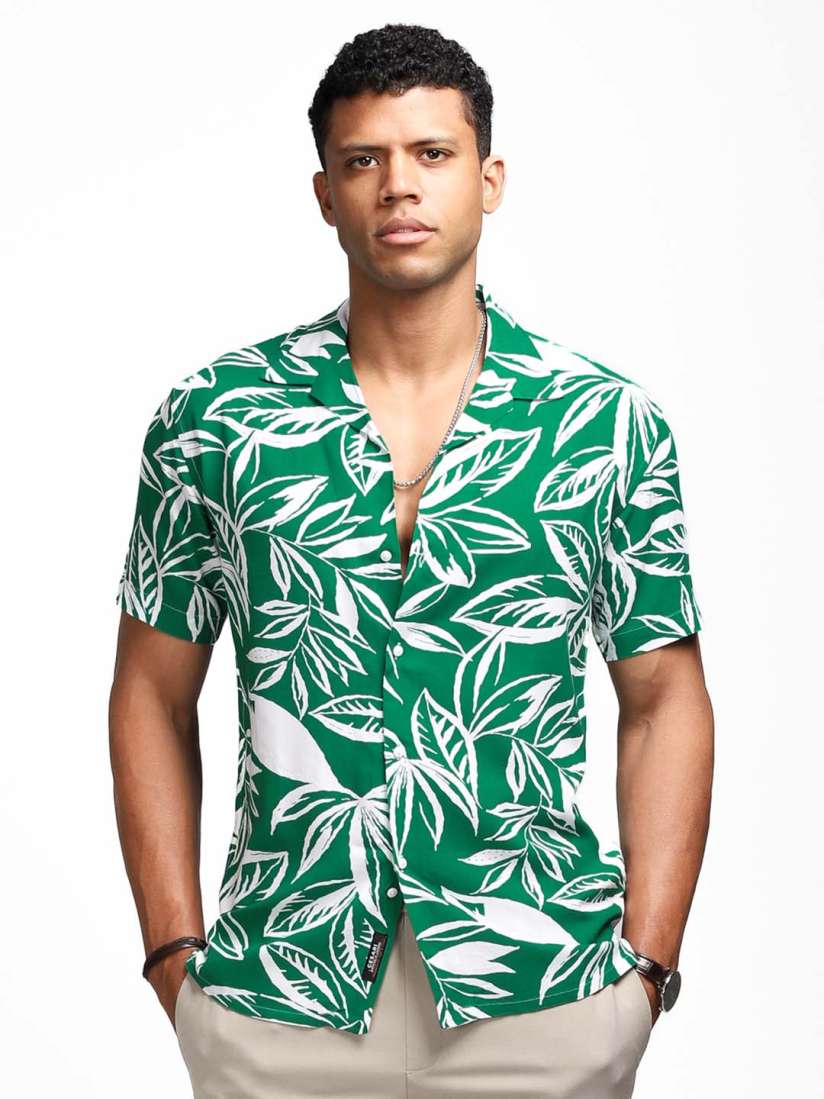 Floral print casual shirt deals