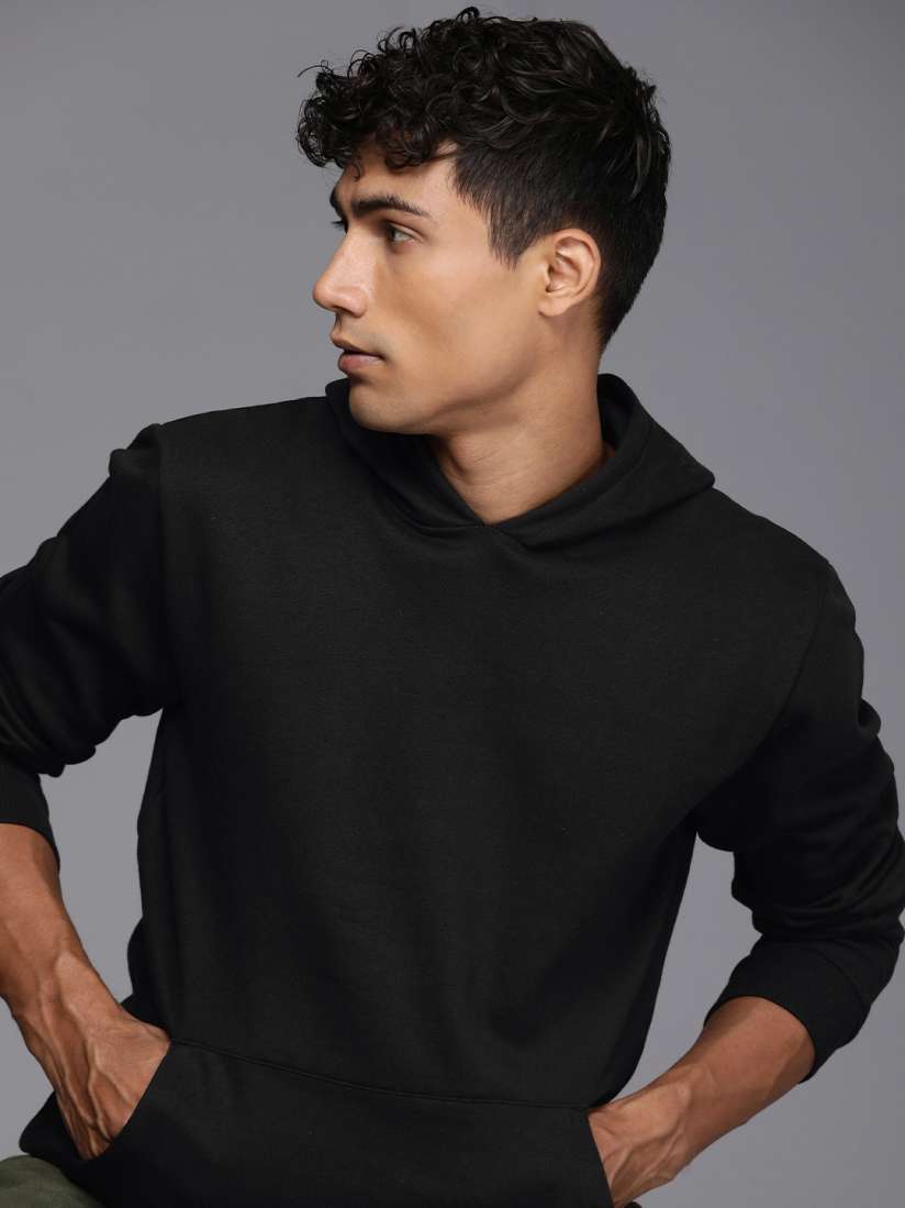 Buy HRX by Hrithik Roshan Men Lifestyle Fleece Hooded Sweatshirt Sweatshirts for Men 25316346 Myntra