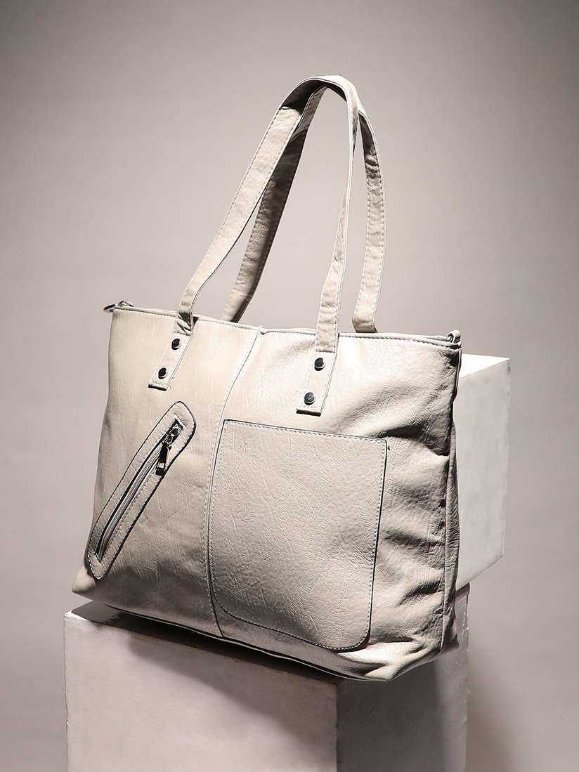 HAUTE SAUCE by Campus Sutra Sutra Leather Structured Shoulder Bag