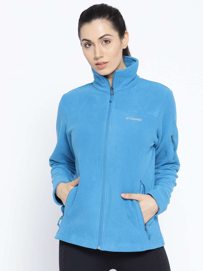 Buy Columbia Women Blue Fast Trek II Fleece Winter Outdoor Casual Fleece Jacket Jackets for Women 2531977 Myntra