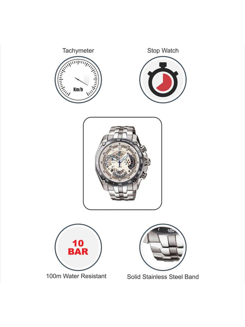 Buy Casio Edifice Men Grey Analogue watch ED391 Watches for Men 25322 Myntra