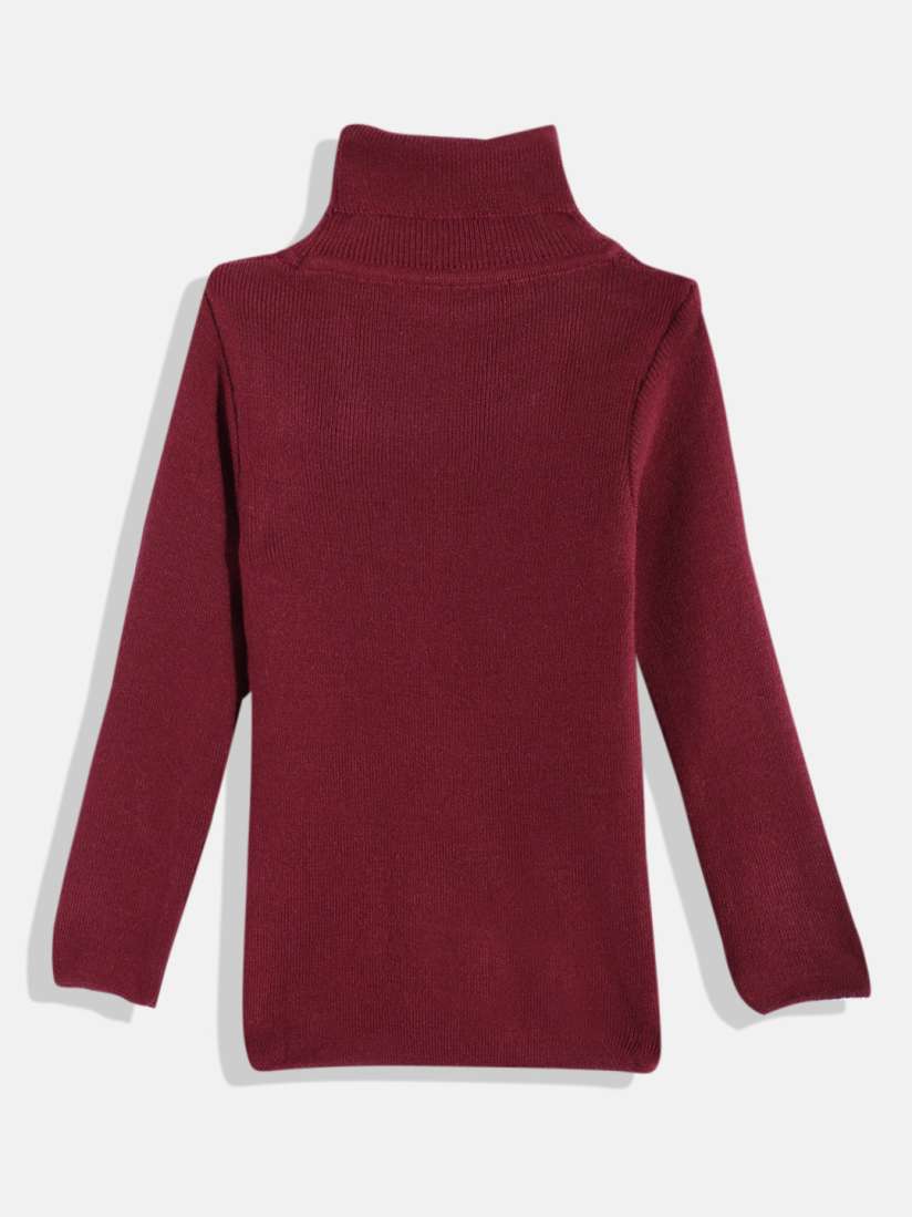 Turtle neck sweaters for kids top