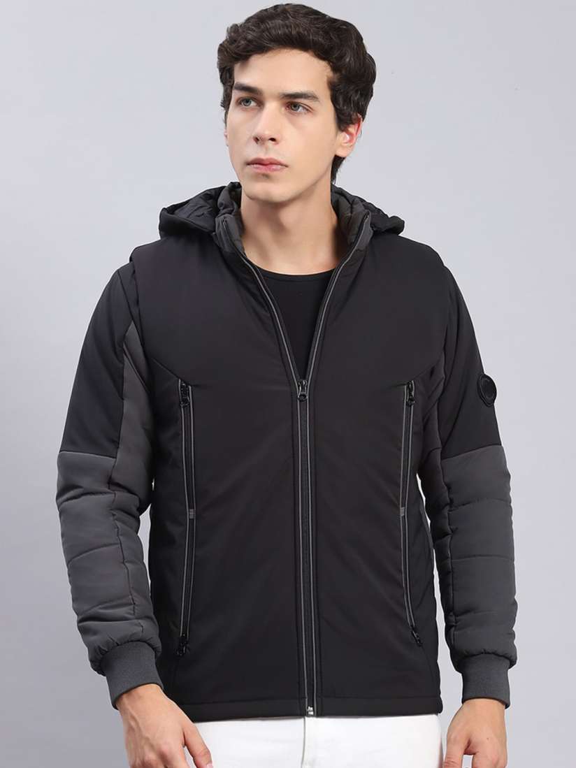 Monte carlo black jacket new arrivals