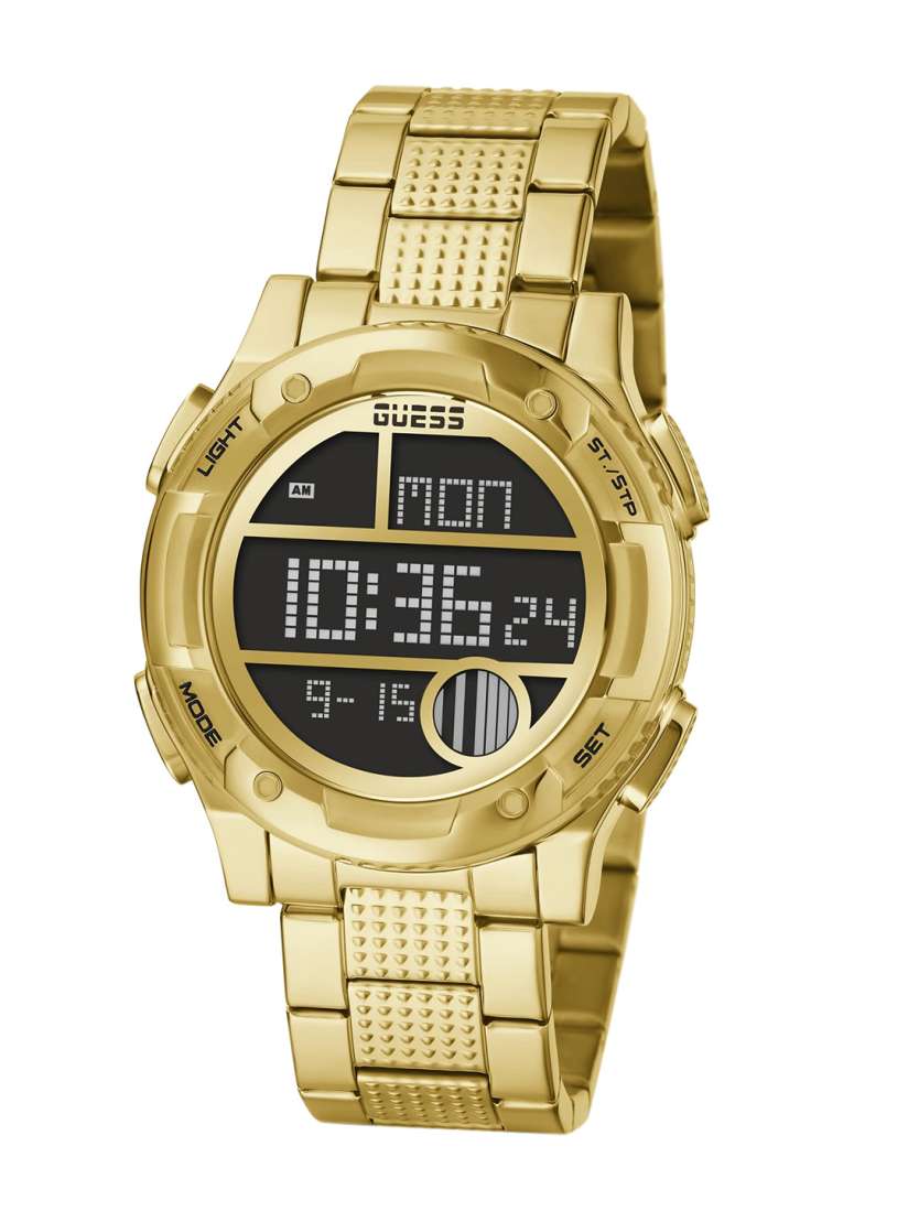 Buy GUESS Men Zip Bracelet Style Digital Watch GW0271G2 Black Watches for Men 25332508 Myntra