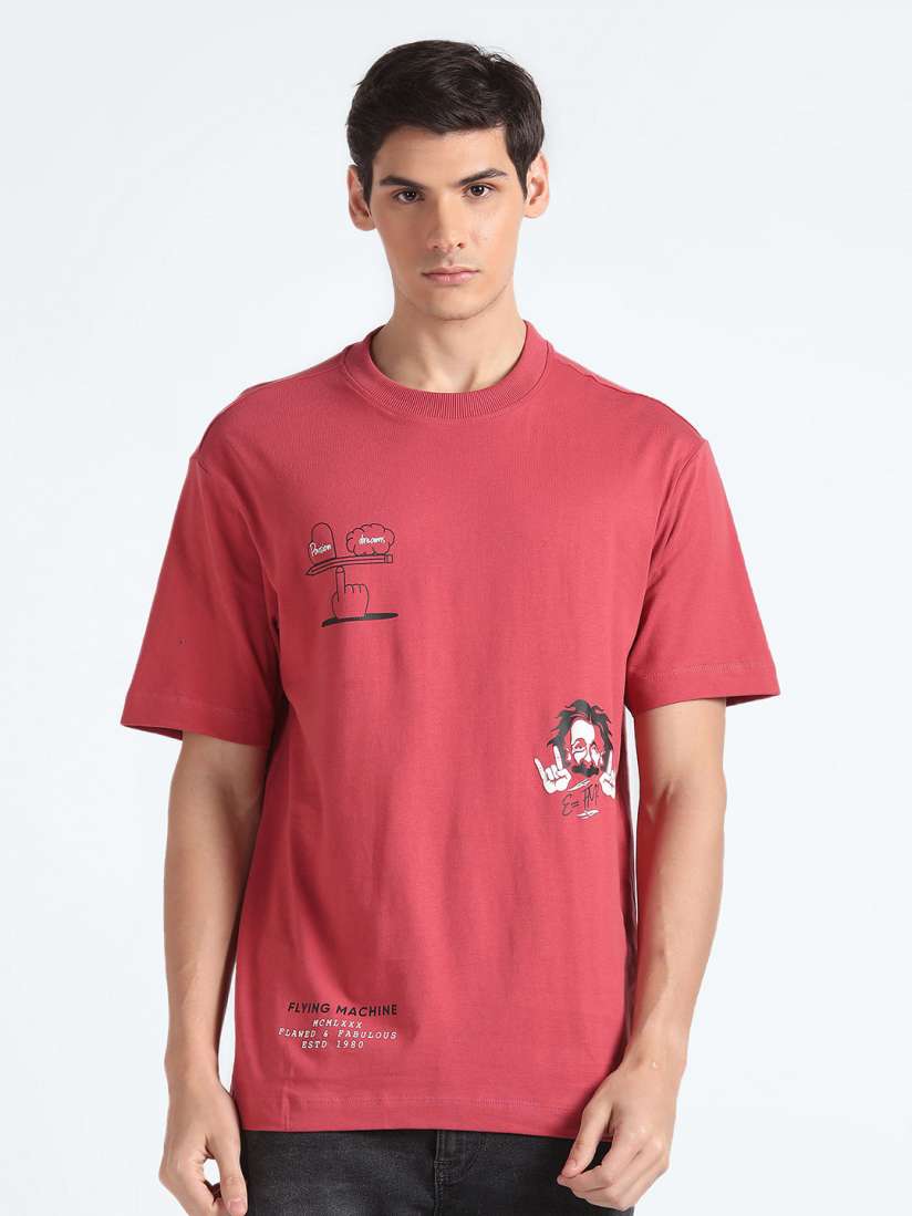 Flying machine t shirts myntra clearance