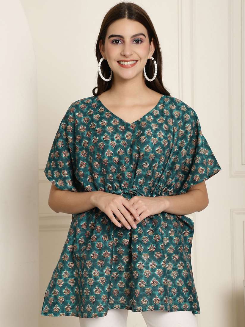Kaftan tops myntra shop