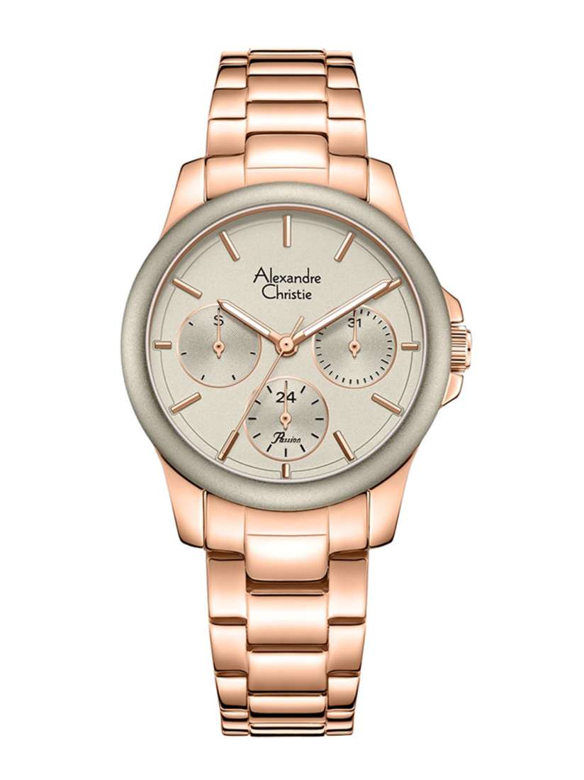 Buy Alexandre Christie Women Stainless Steel Straps Analogue Watch 2A95BFBRGGR Watches for Women 25350610 Myntra
