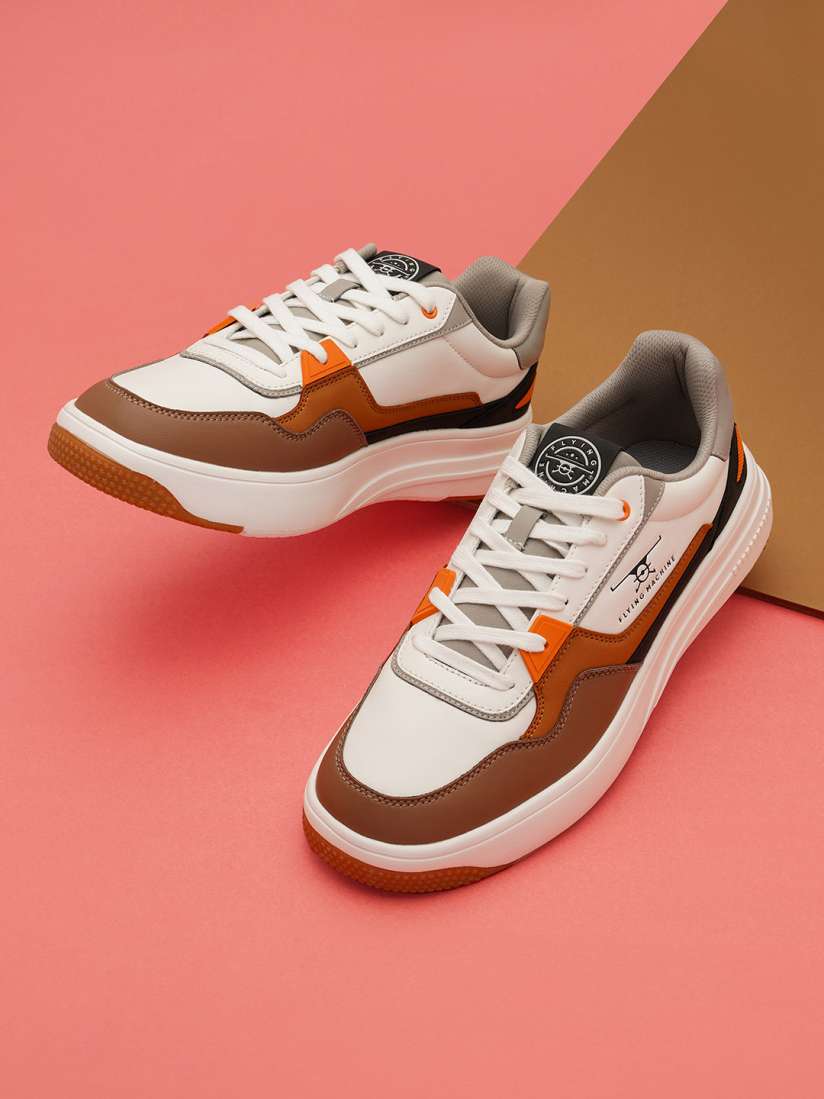 Buy Flying Machine Men Alfro Colourblocked Sneakers Casual Shoes for Men 25355130 Myntra