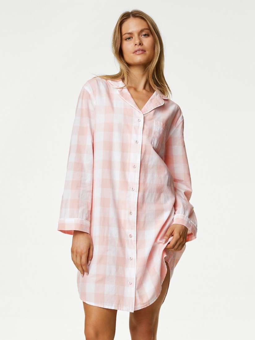 Marks and spencer cotton nightdress 2025