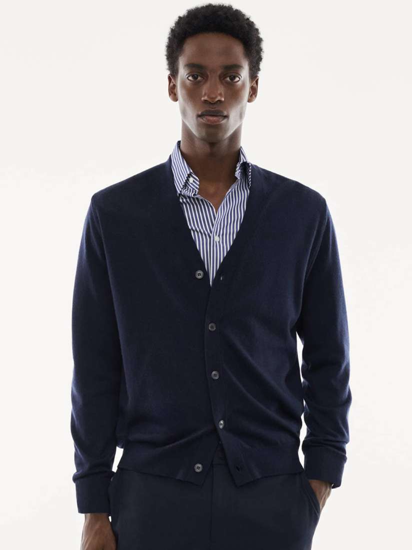 Buy MANGO MAN Woollen Cardigan Sweaters for Men 25377368 Myntra