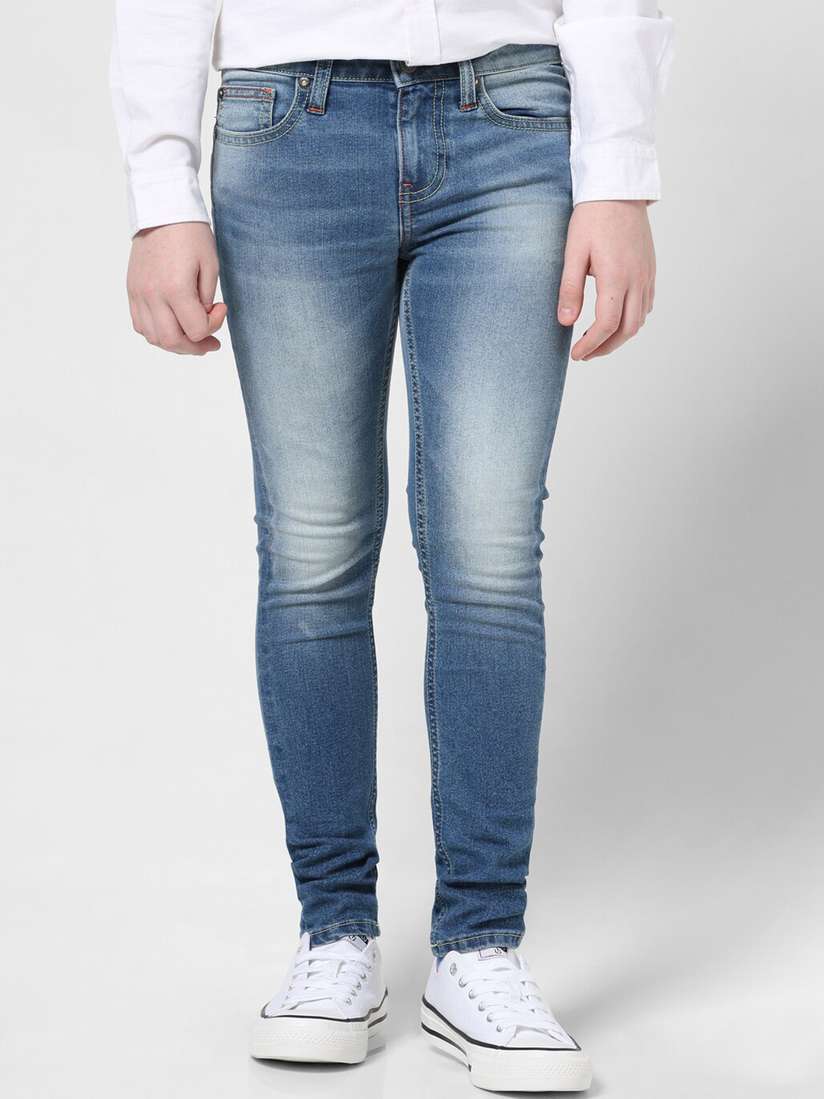 Jack Jones Kids Skinny Jeans Buy Jack Jones Junior Boys White Mid